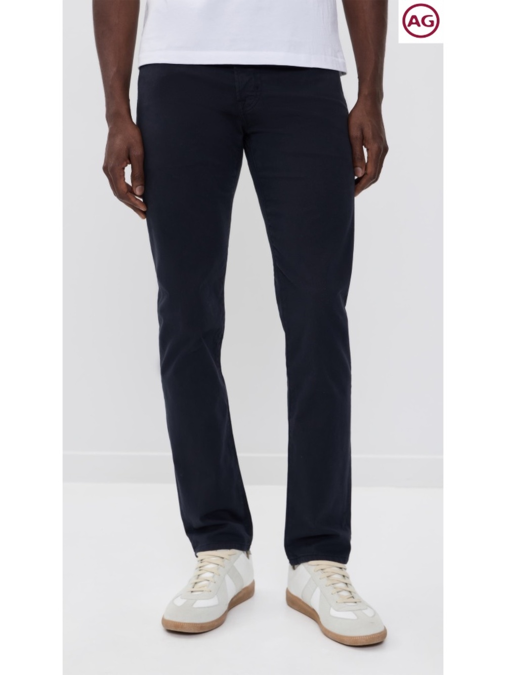AG ADRIANO GOLDSCHMIED NWT TELLIS SUD SATEEN NEW NAVY MODERN SLIM JEANS. 30X34